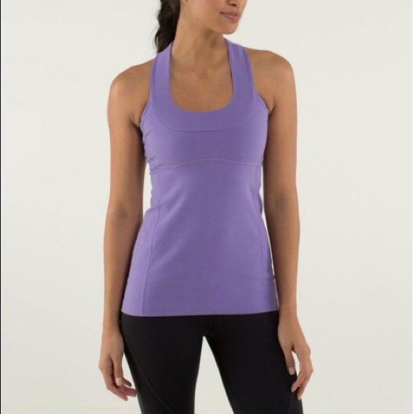 Two Lululemon Tank sz 4 scoop neck and sweetheart